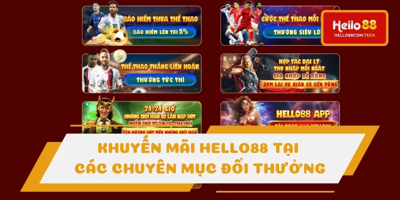 Ưu đãi các hạng mục đổi thưởng tại cổng cược Ưu đãi các hạng mục đổi thưởng tại cổng cược