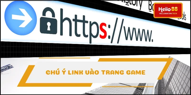 Người chơi chú ý về liên kết trang game Người chơi chú ý về liên kết trang game