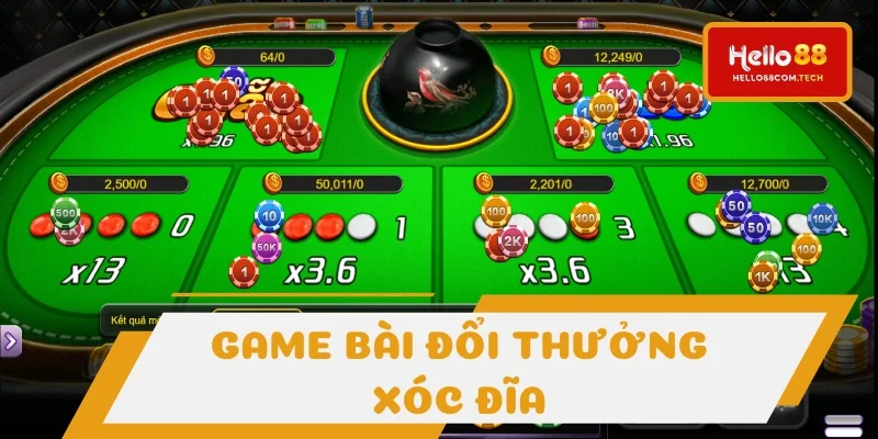 Xóc đĩa với nhiều lựa chọn đầu tư thú vị